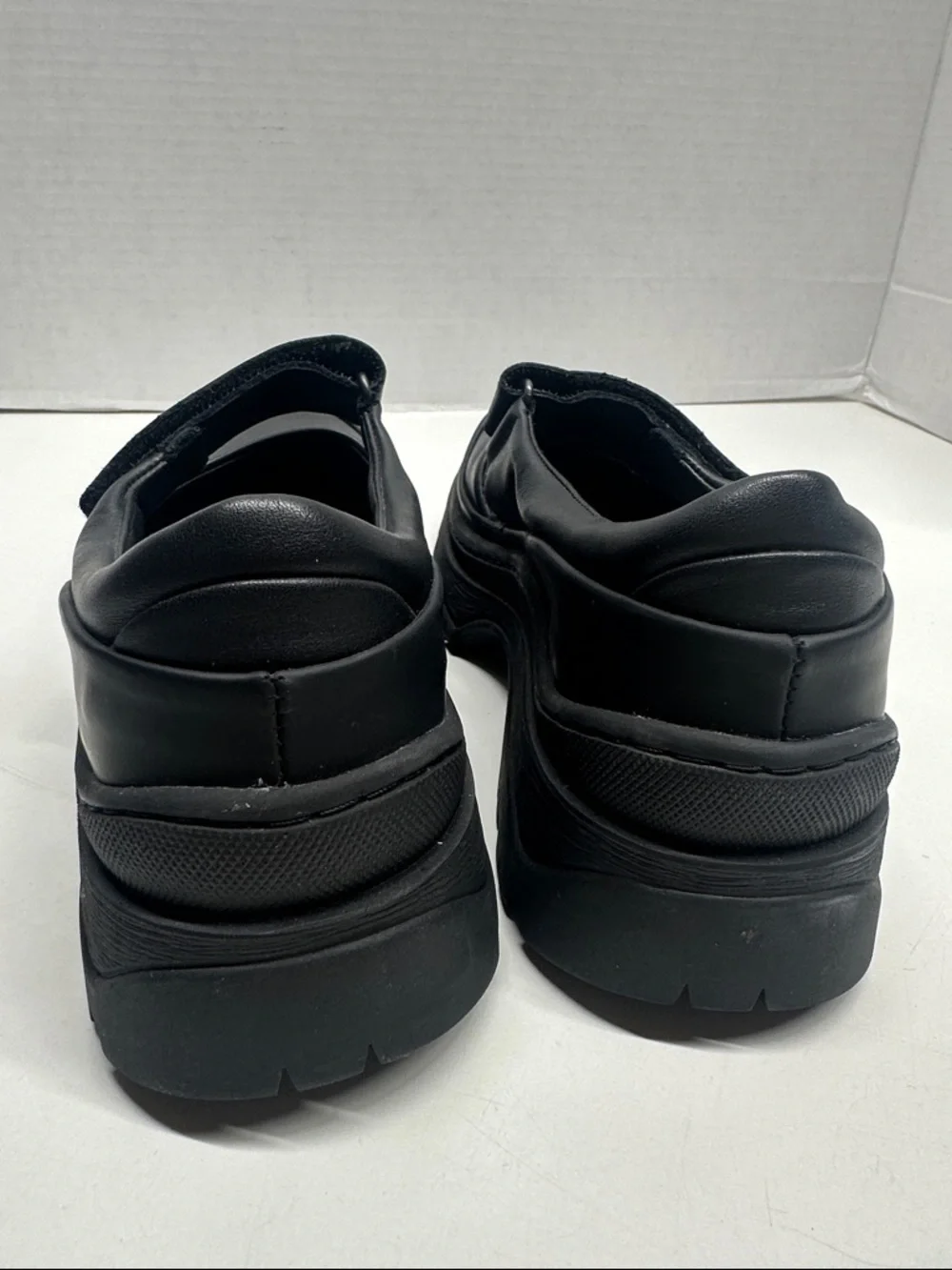 Rachel Comey Psilo Shoes Maryjane Adjustable Leather Slip On Black Size 36 / 6